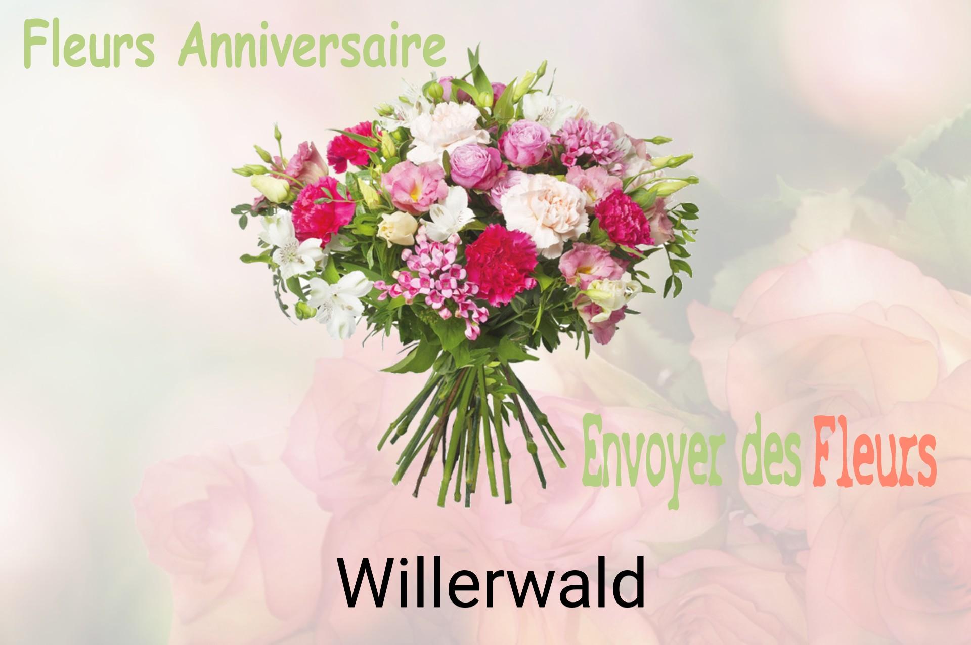 Bouquet de fleurs d’anniversaire livré à Willerwald